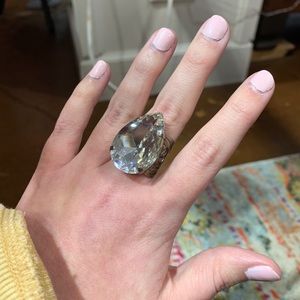 Sorrelli Teardrop Adjustable Ring - NWT